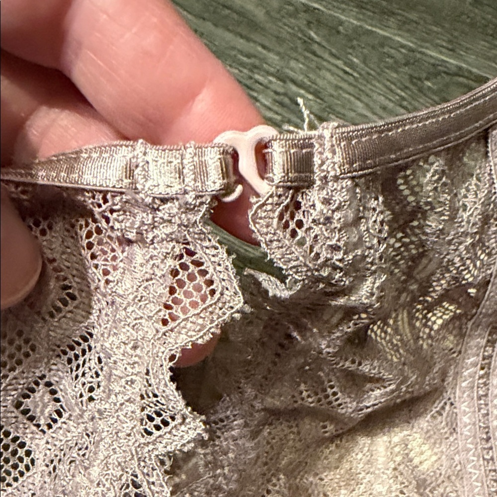 Lace Bodysuit in Dusty Pink - Picture 5 of 6